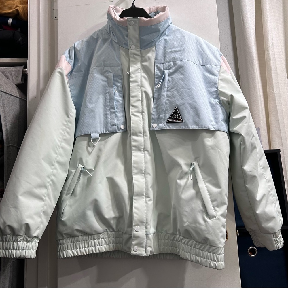 Teddy Fresh Ski Jacket Men 3XL pastel colors